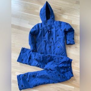 Snow jacket and matching pants (size 8, Hanna Andersson)